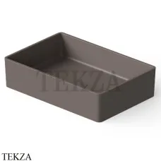 Dea Design Washbasins Раковина настольная 60х40 Solid Surface DD9009 600 6, Grey Brown №6
