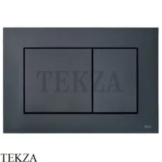 TECEnow Панель смыва для унитаза с двумя клавишами 9240403, черный глянцевый