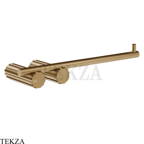 Gessi Incastri Держатель туалетной бумаги без крышки 75455-726, бронза Brushed