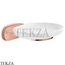 Newform O’RAMA Мыльница подвесная с держателем, керамика 67200.59.067, PVD Brushed copper br