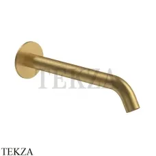 Fantini Nostromo Излив настенный для раковины 20 см 50Q78430, Pure Brass