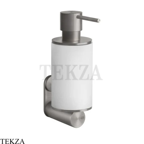 Gessi 316 ACCESSORIES Дозатор для жидкого мыла или лосьона, композит белый 54713-239, Steel Brushed
