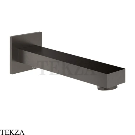 Gessi Inverso RIGATO Излив для ванны на стену 73103-707, Black Metal Br. PVD