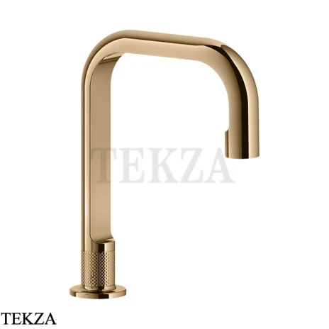 Gessi INCISO Излив для раковины на столешницу 58093-735, Warm Bronze PVD