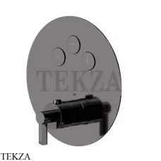 Newform Blink Chic Термостат для душа 3 потока, внешняя часть 70455E.58.063, PVD Gun Metal Newform Blink Chic Термостат для душа 3 потока, внешняя часть 70455E.58.063, PVD Gun Metal