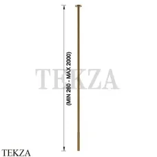 Gessi Incastri Излив для раковины потолочный, под размер 75199-726, Warm Bronze Br. PVD