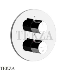 Gessi Emporio Via Tortona Термостат для душа на 3 потока, внешняя часть 38778-031, хром глянец