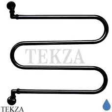 Margaroli Vento 400 Полотенцесушитель для ГВС, черный матовый Margaroli Vento 400 Полотенцесушитель для ГВС, черный матовый