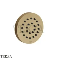 Gessi INCISO SHOWER Боковая форсунка круглая 32971-726, Warm Bronze Br.