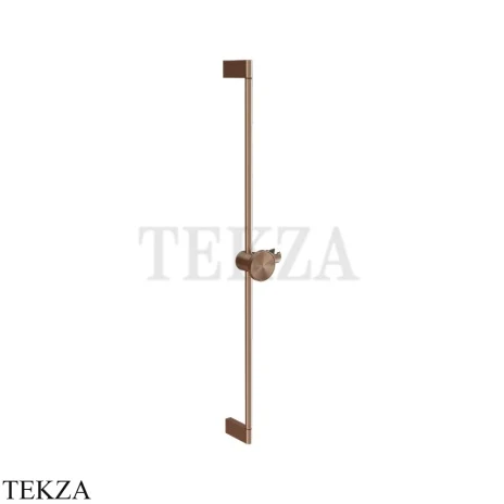 Gessi Origini MATERIC Штанга в комплекте с держателем 66144-708, Copper Brushed