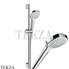 Hansgrohe Croma Select E Multi 3 jet Душевой набор 26590400 хром глянец-белый Hansgrohe Croma Select E Multi 3 jet Душевой набор 26590400 хром глянец-белый