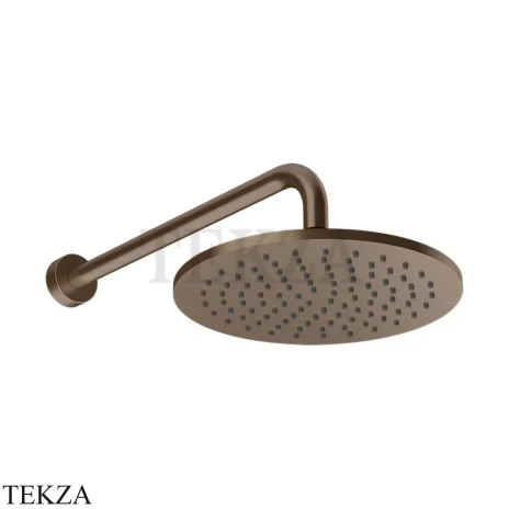 Gessi Origini WARM Верхний душ настенный, поворотный 66148-761, Coffee Bronze Br. PVD