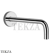 Gessi Emporio Via Tortona Излив для раковины длинный 23 см 38783-031, хром глянец