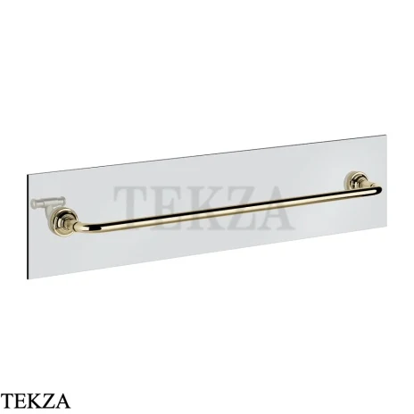 Gessi VENTI20 Полотенцедержатель для крепления на стекло, 60 см 65515-710, Brass PVD