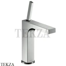 Axor Citterio Смеситель для раковины 160, с донным клапаном 39031000, хром глянец