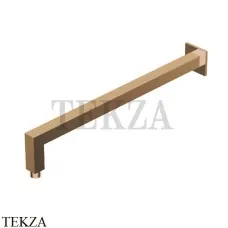 Ritmonio SHOWER Кронштейн настенный квадратный 40 см 75B008 BRX, Brushed Bronze