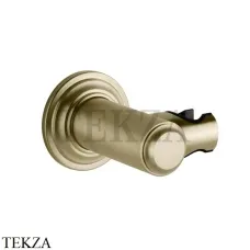 Gessi VENTI20 Держатель для душевой лейки поворотный 65160-727, Brushed Brass