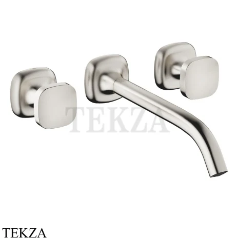 Dornbracht COYA Смеситель для раковины на 3 отв. 241, внешняя часть 36717404-06, платина матовая