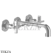 Gessi INCISO+ Смеситель для раковины на три отверстия, внешняя часть 58190-031, хром глянец