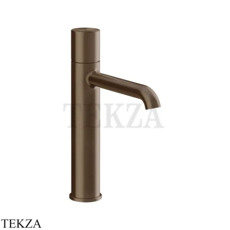 Gessi Habito UNITO Смеситель для раковины средний, без донного клапана 70006-761, Coffee Bronze Br. PVD
