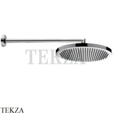 Bossini  APICE Верхний душ с настенным кронштейном 400 мм H70430I.030, хром глянец