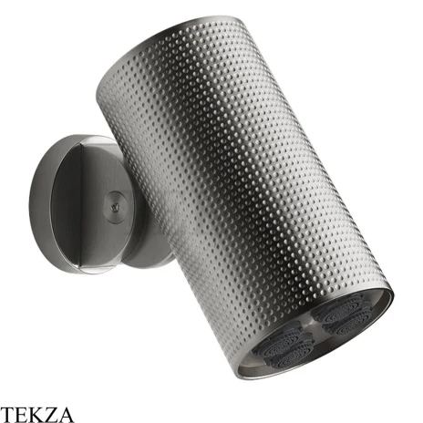 Gessi 316 SPOTWATER CESELLO Душевая головка настенного крепления, многоструйная 57231-239, Steel Brushed