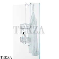 Decor Walther DW HGK2 Корзина для душа на стекло 0705000, хром глянец