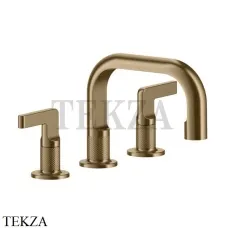 Gessi INCISO Смеситель для раковины, без гарнитура 58012-726, Warm Bronze Br.