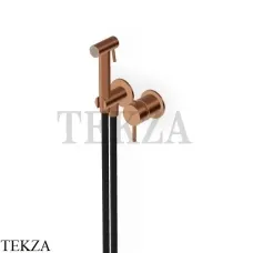 Zucchetti Гигиенический душ WC/BIDET с отдельным смесителем ZHE417.XP91, brushed copper PVD