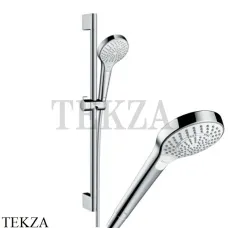 Hansgrohe Croma Select S Multi 3 jet Душевой набор 26560400 хром глянец-белый Hansgrohe Croma Select S Multi 3 jet Душевой набор 26560400 хром глянец-белый
