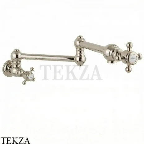 Nicolazzi Cucina Излив для кухни поворотный для холодной воды, Polished Nickel