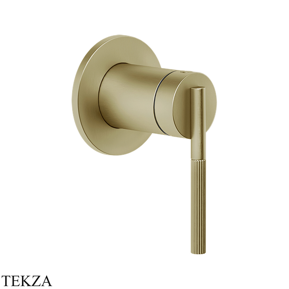Gessi INGRANAGGIO Смеситель-рычаг управления, внешняя часть 63609-727, Brushed Brass PVD