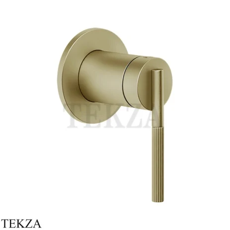 Gessi INGRANAGGIO Смеситель-рычаг управления, внешняя часть 63609-727, Brushed Brass PVD