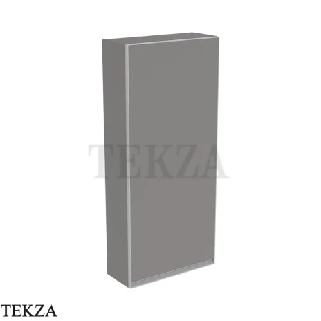 Flaminia Cubika шкаф-пенал подвесной 50×20,8×112,5 см, 1 дверца, серый Grey матовый