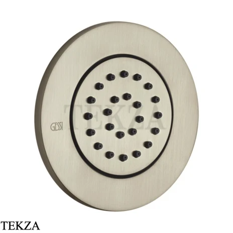 Gessi INCISO SHOWER Боковая форсунка поворотная, внешняя часть 32982-149, Finox Brushed Nickel