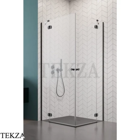 Radaway Torrenta KDD Душевая кабина распашная 80Lх80R см, 132262-54-01, черный матовый