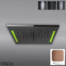 Gessi COLOUR Накладная душевая панель 350, 4 функции 57876-708, Copper Brushed