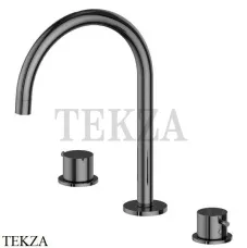 Newform XT Смеситель для раковины 181, без гарнитура 4202.58.063, PVD Gun metal