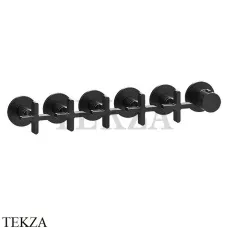 Gessi INCISO SHOWER Термостатический смеситель, 5 потоков, внешняя часть 58440-299, Black XL