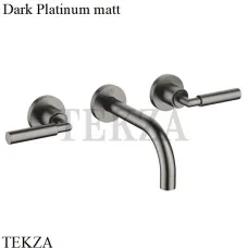 Dornbracht TARA Смеситель для умывальника 160, рычаги, внешняя часть 36707882-99, Dark Platinum matt
