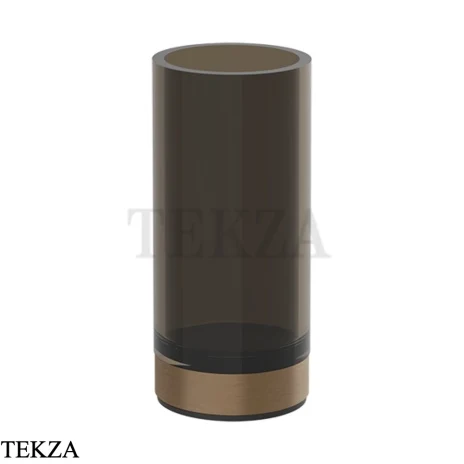 Gessi Perle Стакан для зубных щёток круглый 74833-761, бронза Coffee