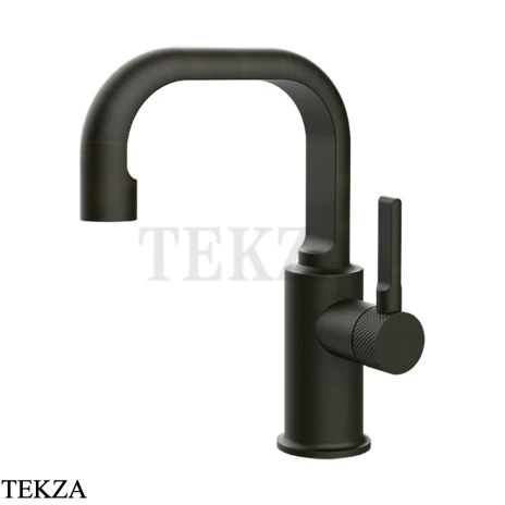 Gessi INCISO Смеситель для раковины ручка сбоку, без гарнитура 58009-187, Aged Bronze