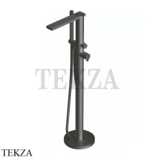 Ritmonio Dot316 Смеситель для ванны напольный, внешняя часть PR50DB201 IBX, Black Stainless Steel