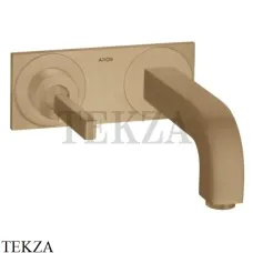 Axor Citterio Смеситель для раковины 160, внешняя часть 39112140, Brushed Bronze