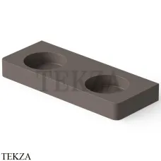 Dea Design Washbasins Раковина двойная подвесная Solid Surface DD9081 1200 6, Grey Brown №6