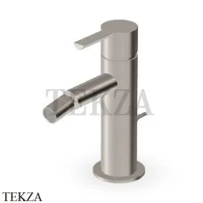 Zucchetti Gill Смеситель для биде, с донным клапаном ZGL386.C3, brushed nickel