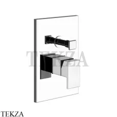 Gessi Rettangolo shower Смеситель для душа 2 потока, внешняя часть 44604-031, хром глянец Gessi Rettangolo shower Смеситель для душа 2 потока, внешняя часть 44604-031, хром глянец