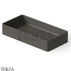 Dea Design Washbasins Раковина настольная 80х40 см Solid Surface DD9010 800 5, Graphite №5