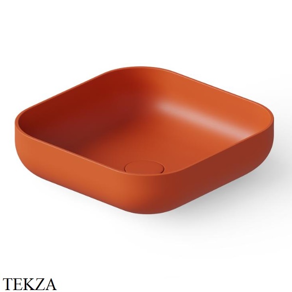 Dea Design Washbasins Раковина настольная 40х40 Solid Surface DD9102 400 7, Orange №7 Dea Design Washbasins Раковина настольная 40х40 Solid Surface DD9102 400 7, Orange №7