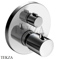 Keuco Edition 400 Термостат для душа, 2 потока, комплект 51574010181, хром глянец